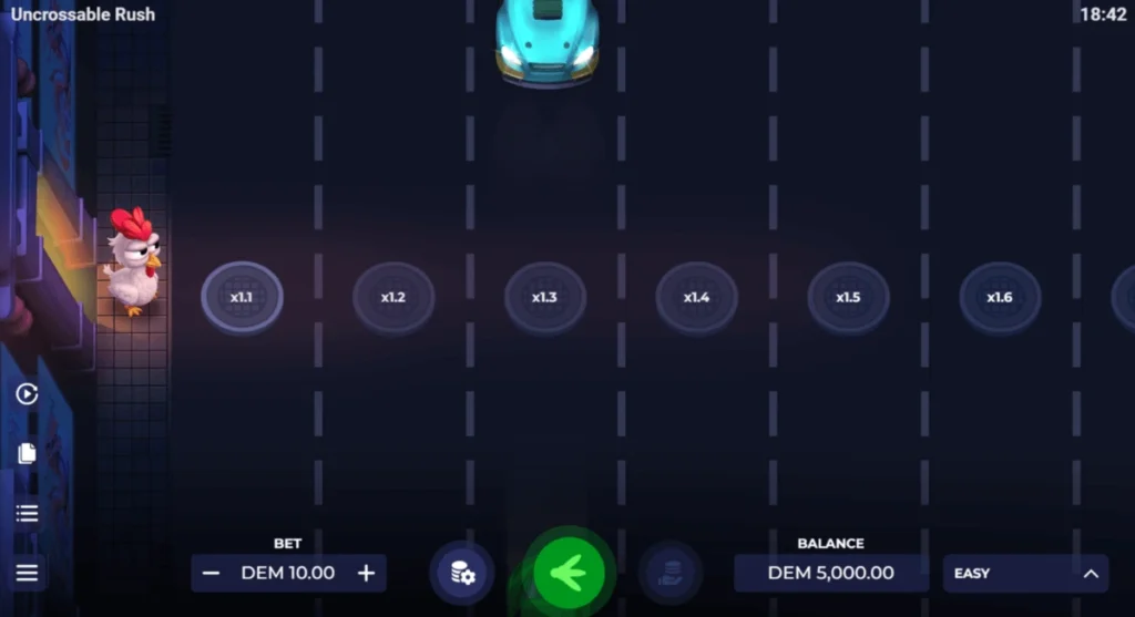uncrossable rush